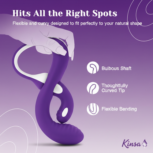 Kinsa Rabbit Vibrator For Clitoral And G-Spot