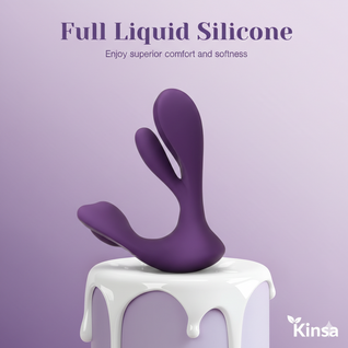 Kinsa Wearable Rabbit Vibrator With Dual Stimulation