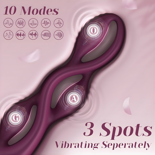 Kinsa Couples G Spot Vibrator Multi Mode