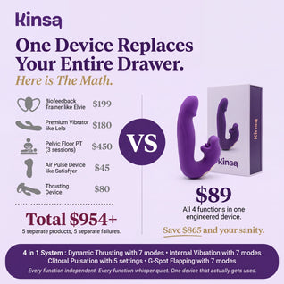 Kinsa 4 in 1 Pelvic floor trainer plug
