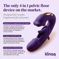 Kinsa 4 in 1 Pelvic floor trainer plug
