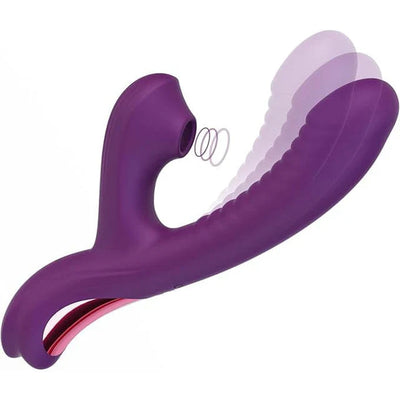 Kinsa Rabbit Vibrator with Suction & Vibration